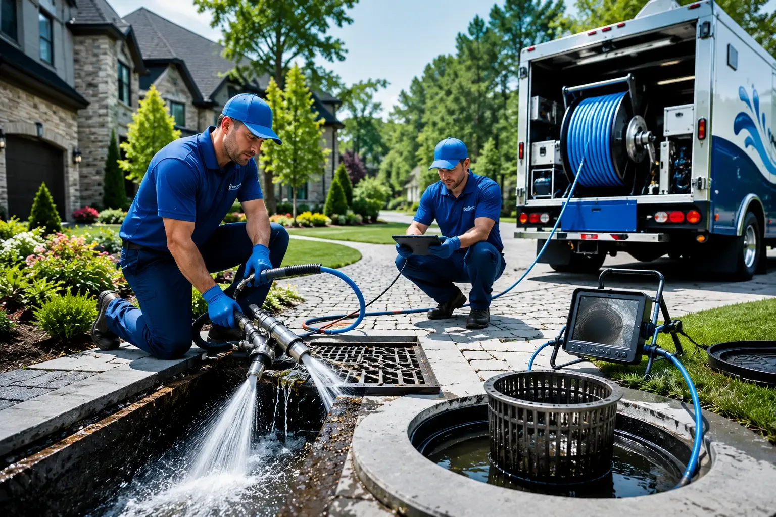Local outdoor drain cleaning professionals in Brooks, CA