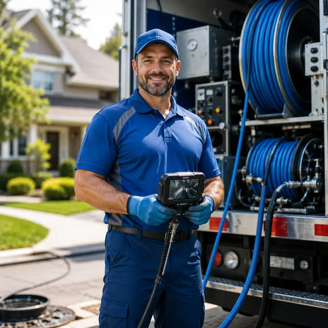 Local outdoor drain cleaning specialists in Brooks, CA